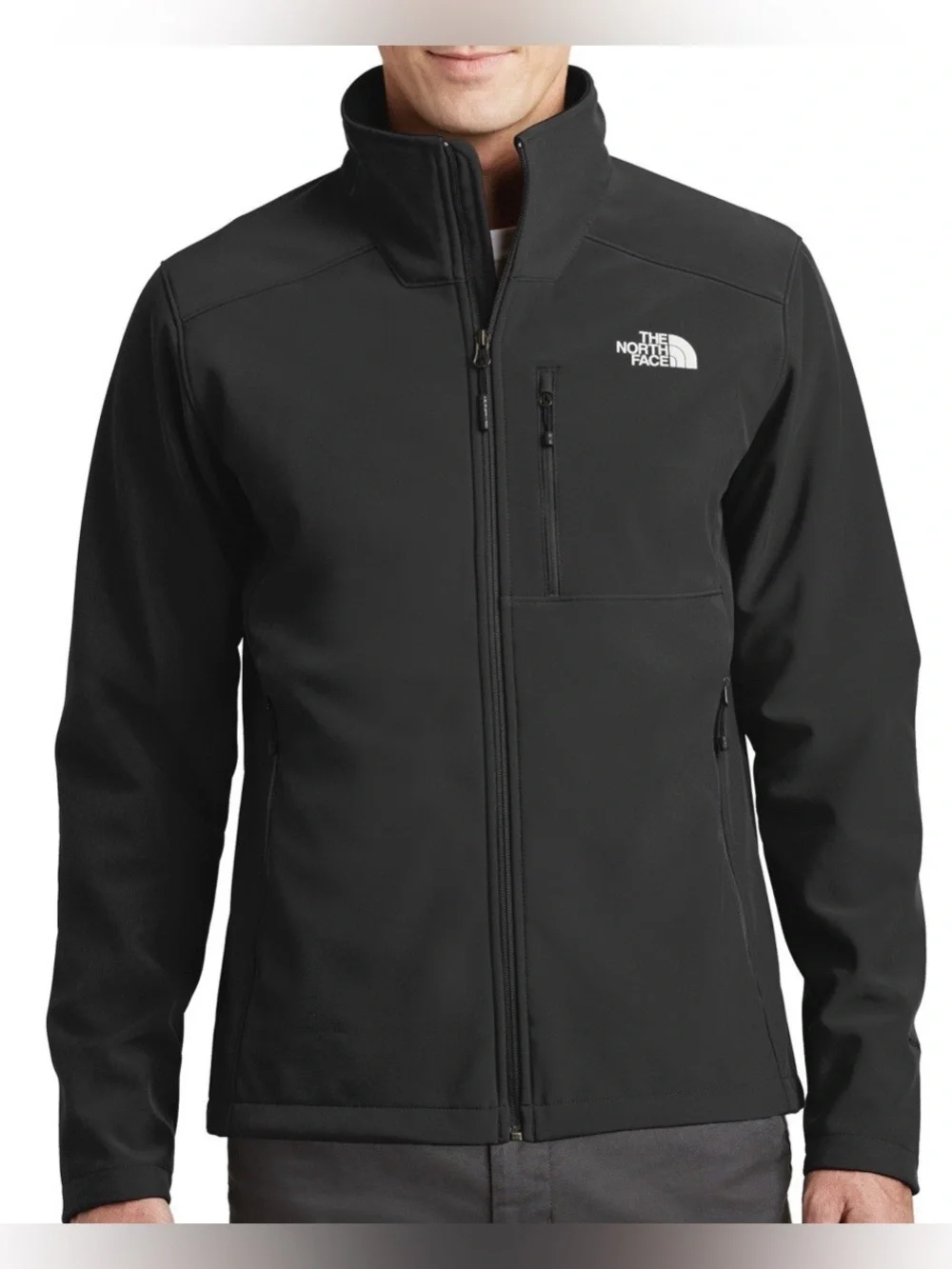 The North Face Apex Bionic Jacket Zip Closure in Black Men's Size Medium